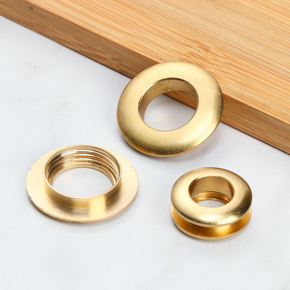 Leatherwork Eyelets - 1SET Durable Brass Eyelets With Washer