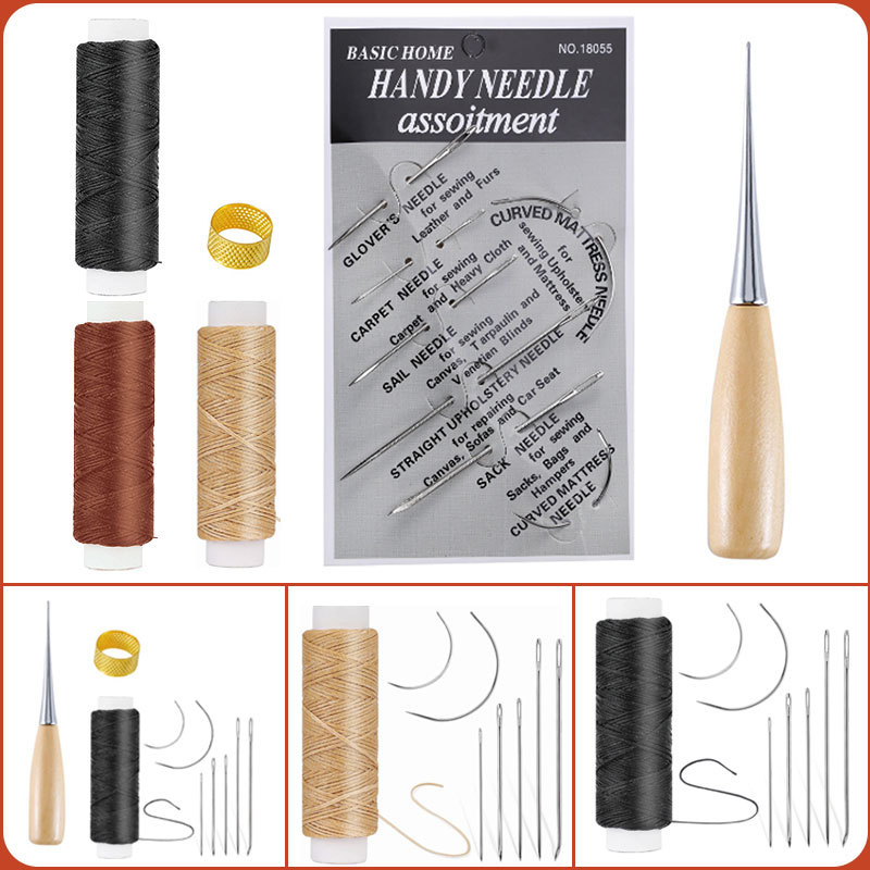Upholstery Leather Work - [Leather Working Kit] Leather Sewing Kit