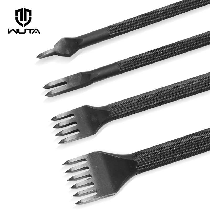 Leatherwork Punch - WUTA 1 Piece Diamond Point Black