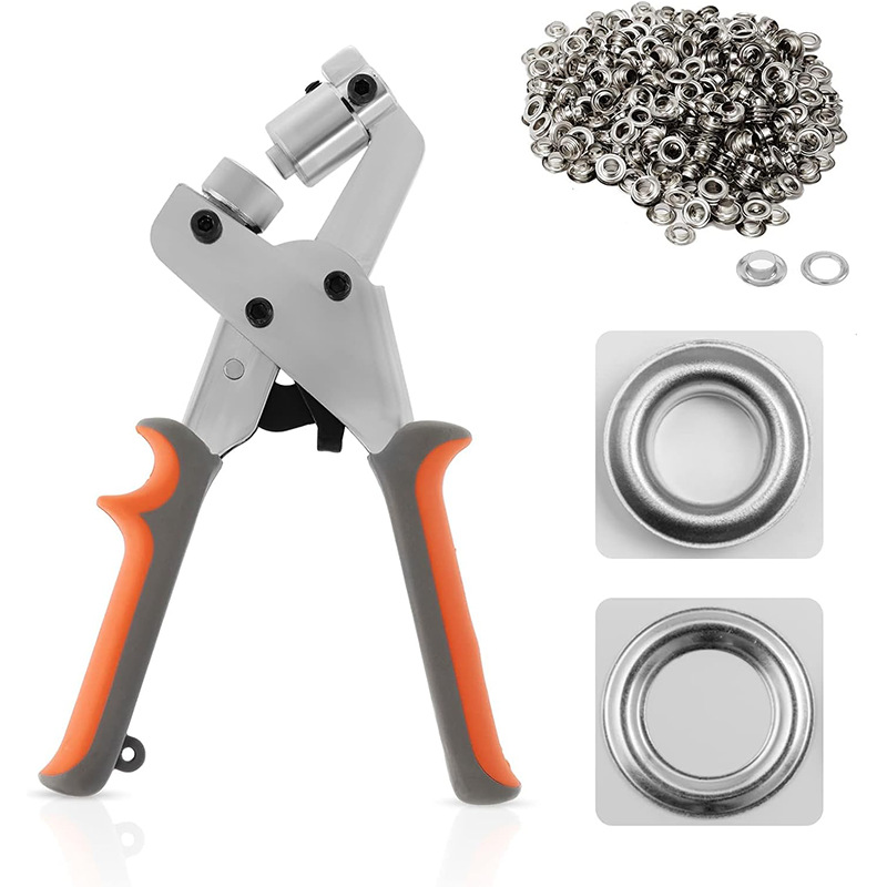 Leatherwork Eyelets - Portable Effortless Handheld Installation Eyelets Button