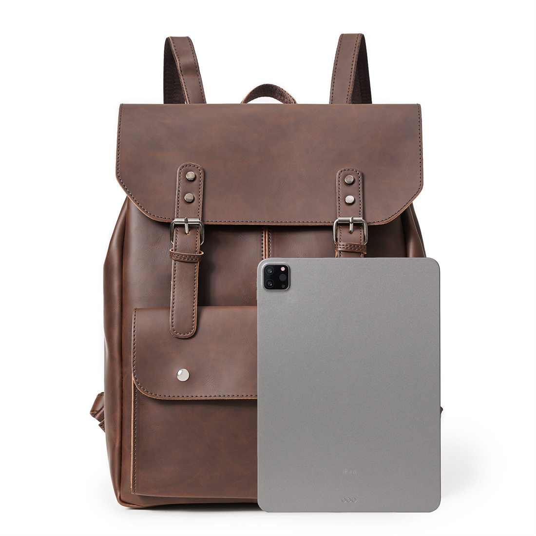 GOYN Vintage Men's Leather Bac - огляд і ціна Leather Work Rucksack
