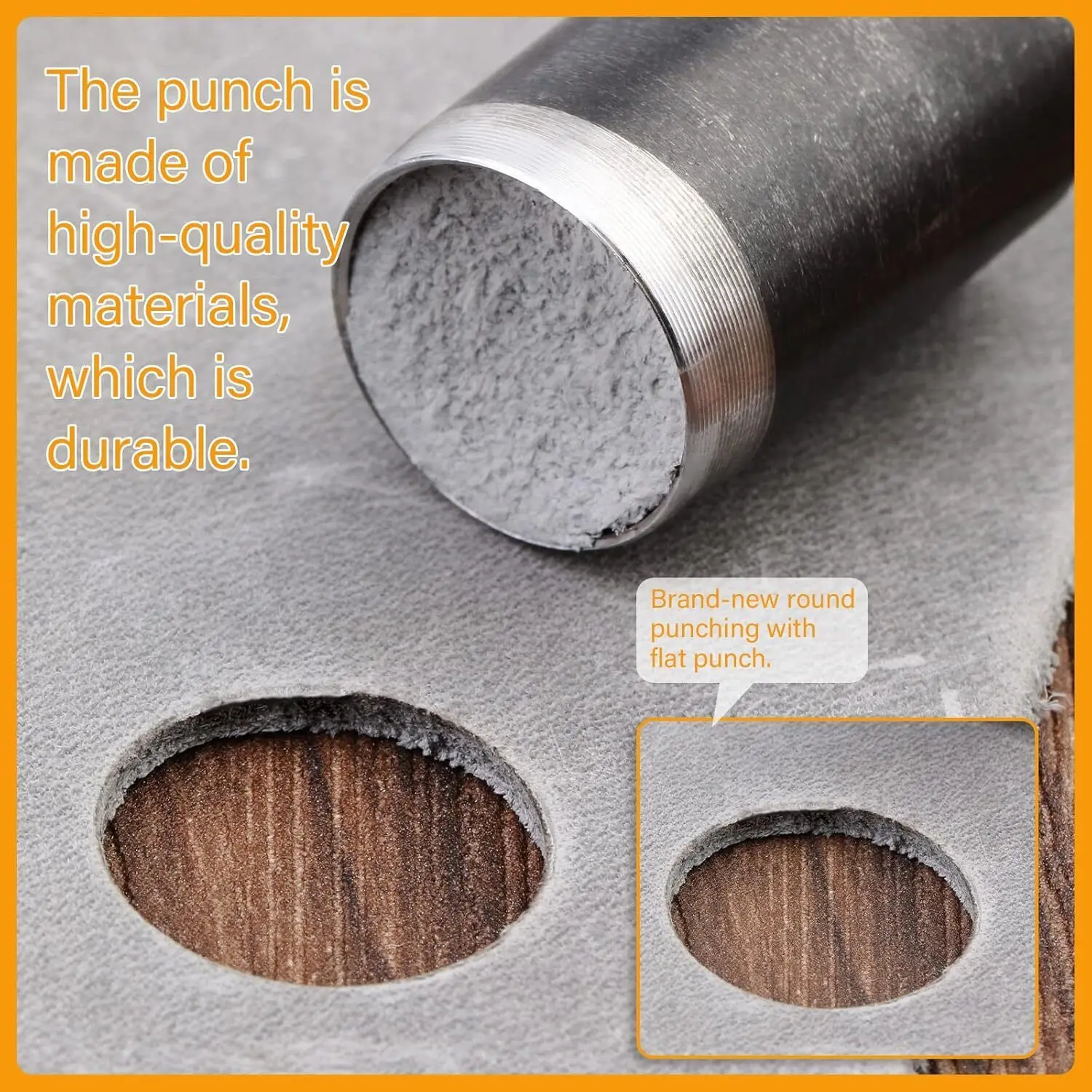 15Pcs Leather Circle Cutter To - огляд і ціна Leatherwork Punch