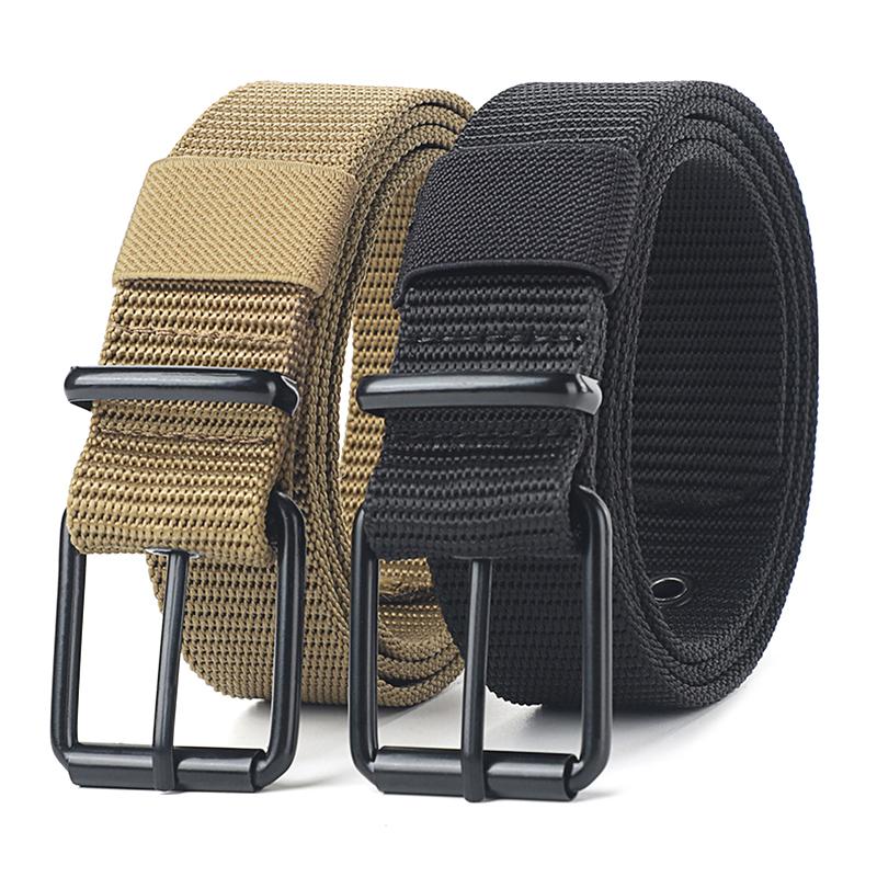 Men's Belt Porous Canvas Pin B - огляд і ціна Leatherwork Eyelets