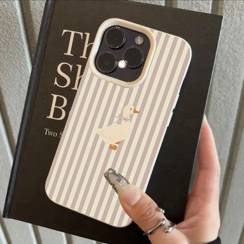 Cute Duck Pattern Phone Case F - огляд і ціна Leather X