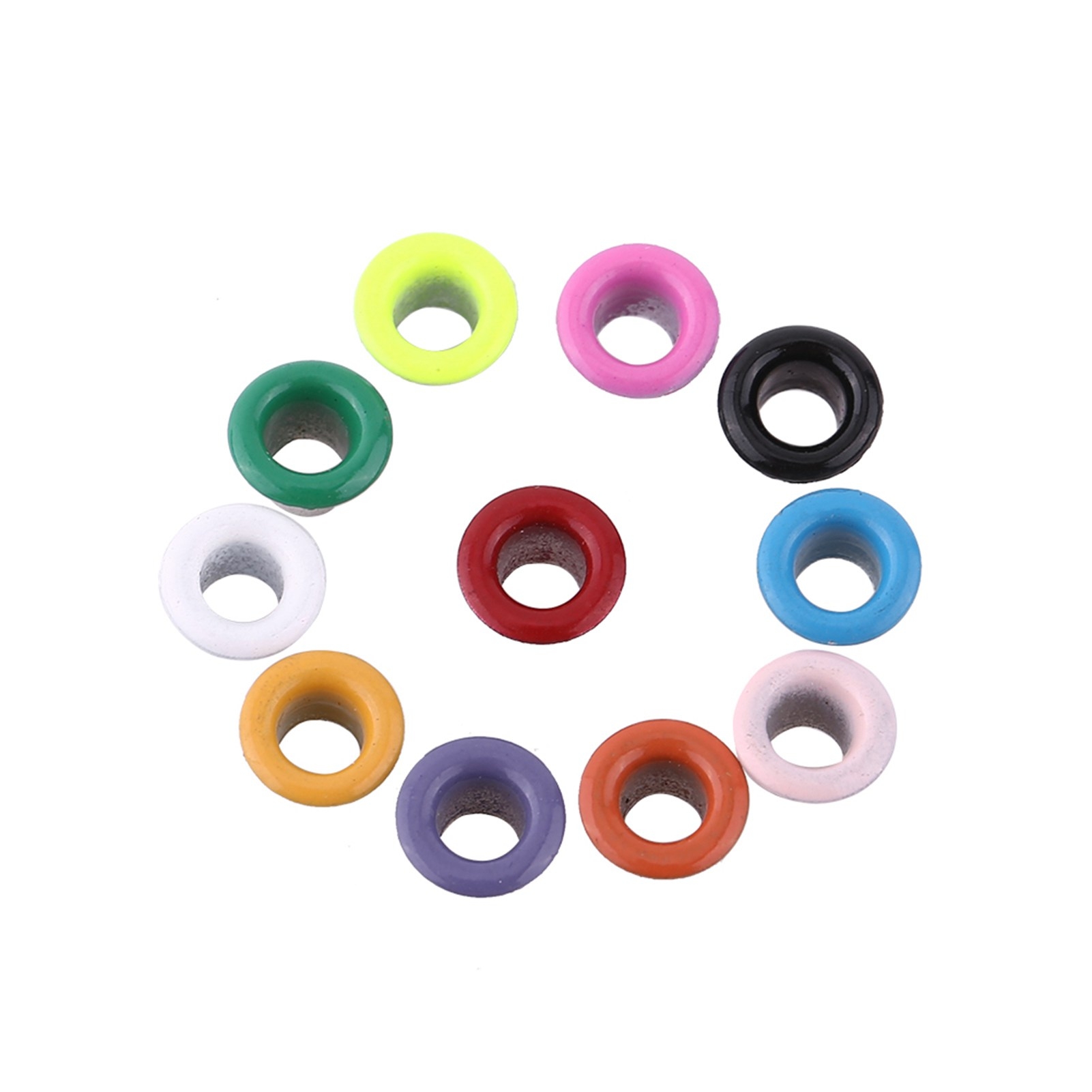 500Pcs Mixed Colors 3mm Round  - огляд і ціна Leatherwork Eyelets