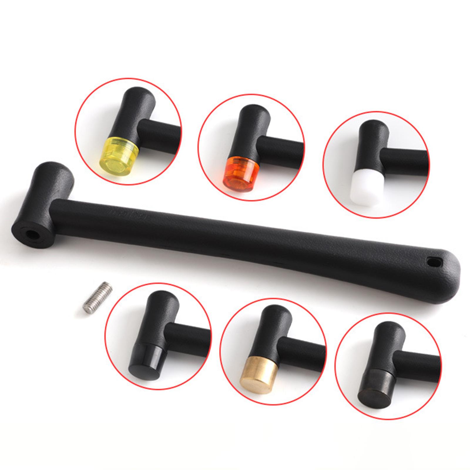 Rubber Hammer Set with 6 Heads - огляд і ціна Leatherwork Jobs
