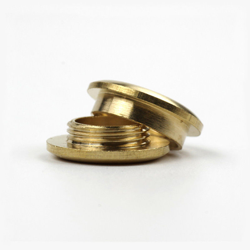 2pcs Solid Brass screw back Ey - огляд і ціна Leatherwork Eyelets