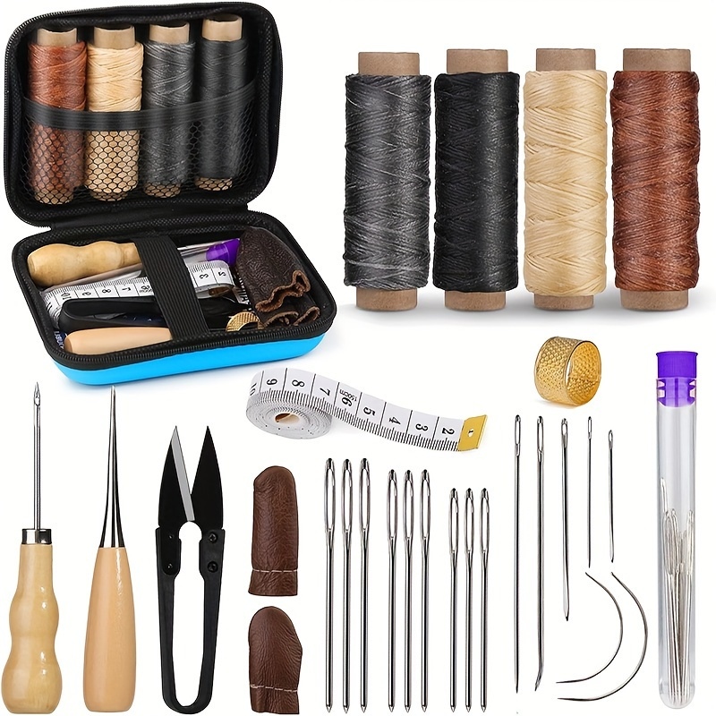 [Leather Working Kit] Leather  - огляд і ціна Upholstery Leather Work