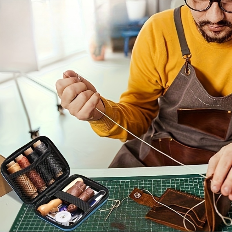 [Leather Working Kit] Leather  - огляд і ціна Upholstery Leather Work