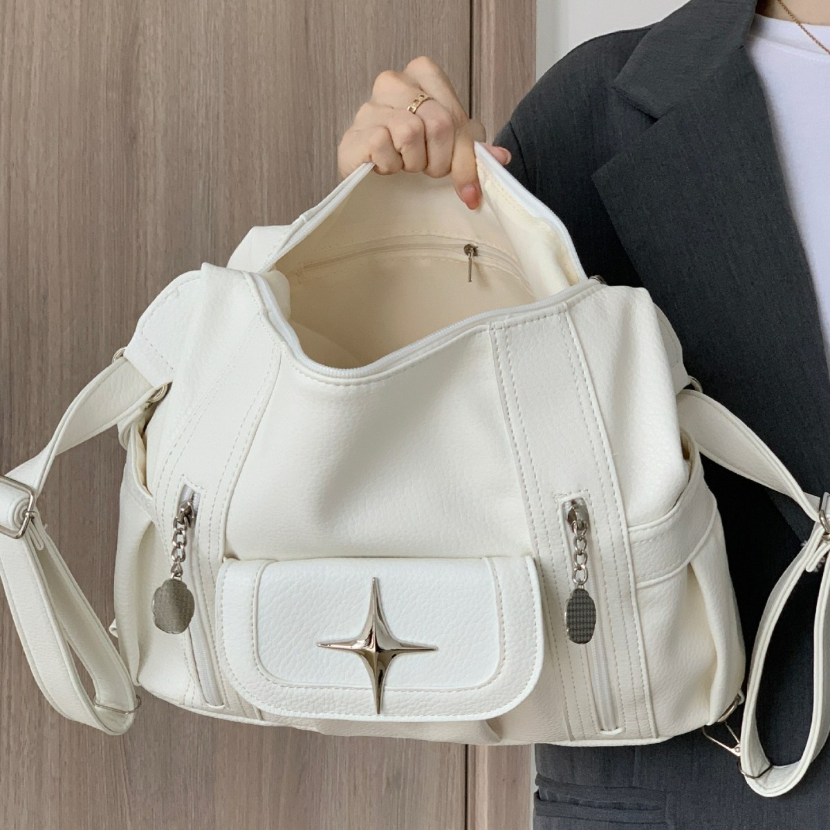 Women's Nice Bag Fashion Korea - огляд і ціна Leather Work Handbags