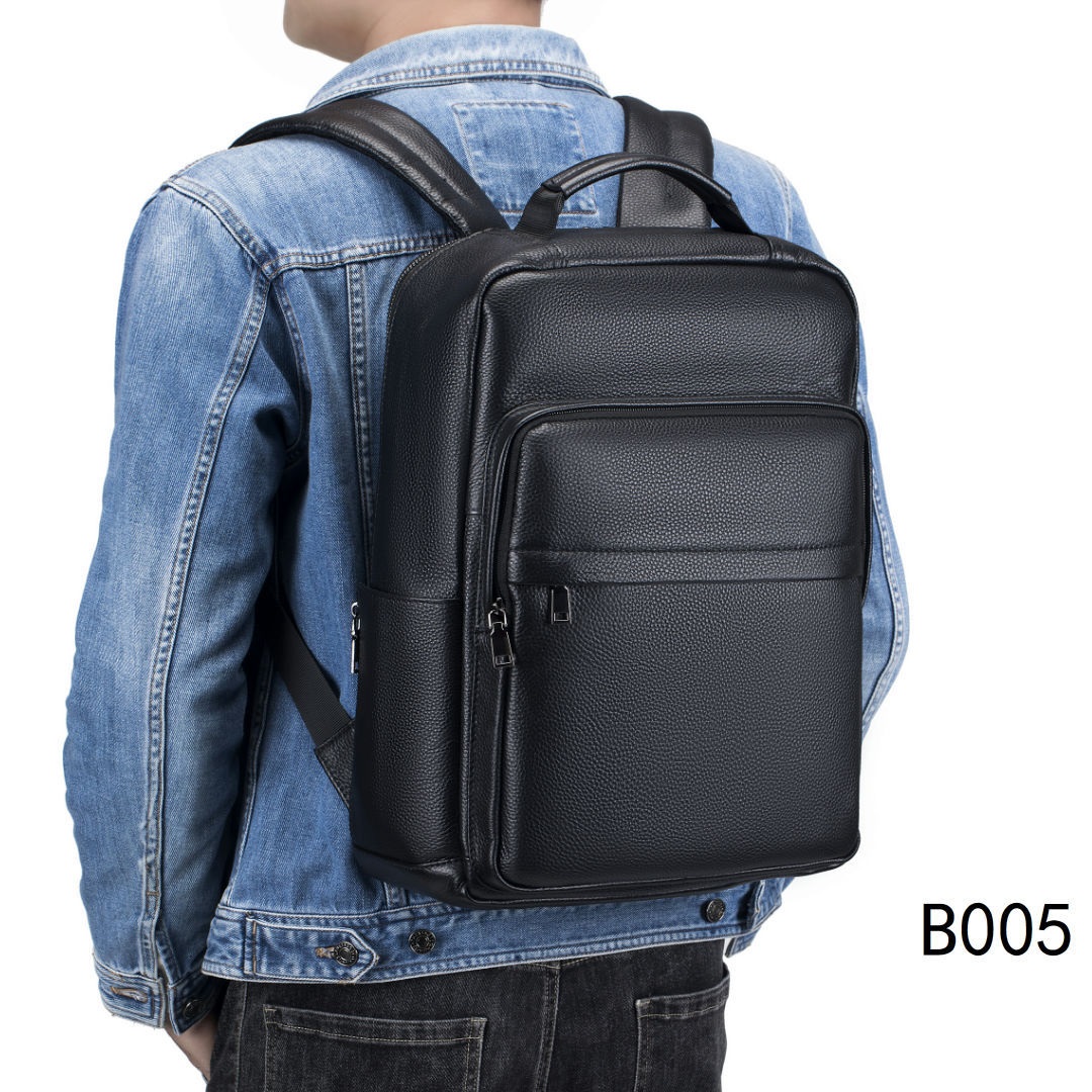 Man Genuine Leather Travel Bac - огляд і ціна Leather Work Rucksack