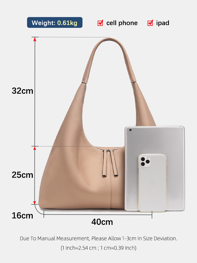 Zency Large Capacity Tote Bag  - огляд і ціна Leather Work Handbags