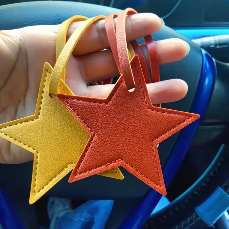 Star PU Leather Tassels Keycha - огляд і ціна Leatherwork Ruler