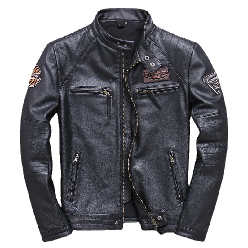 Fashion Biker Jackets Vintage  - огляд і ціна Leather Work Jacket