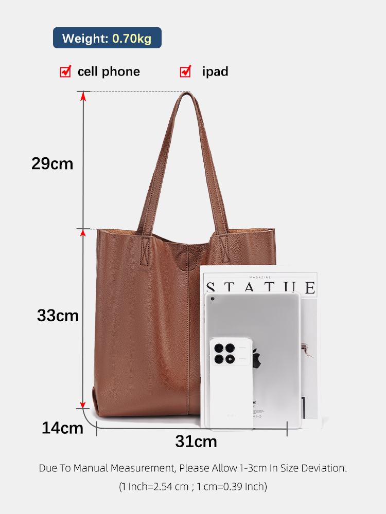 Zency Women's Large Capacity H - огляд і ціна Leather Work Handbags