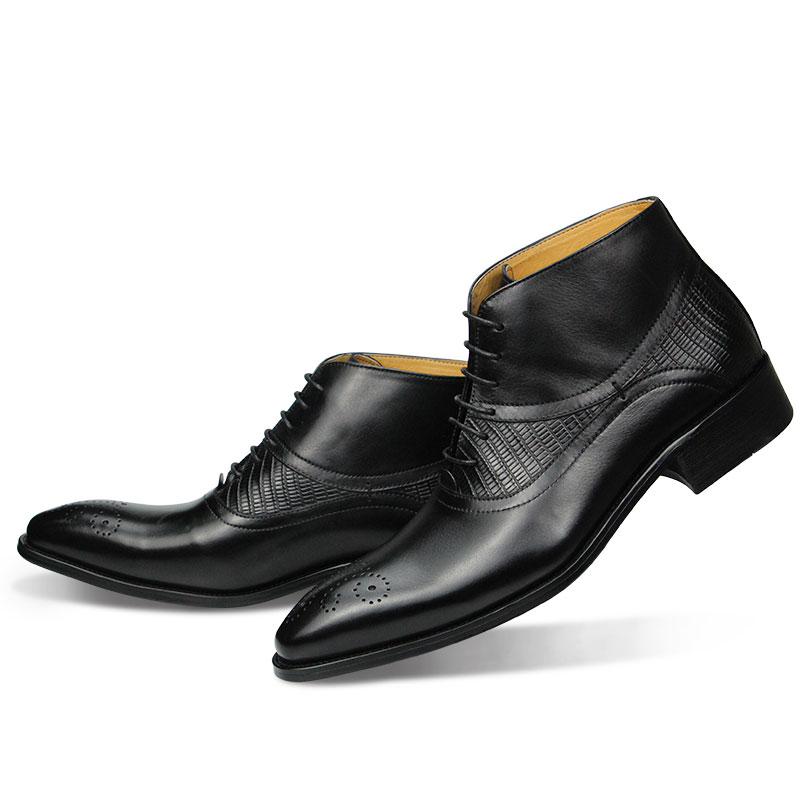 Genuine Leather Shoes Men's Bo - огляд і ціна Leather Work Factory