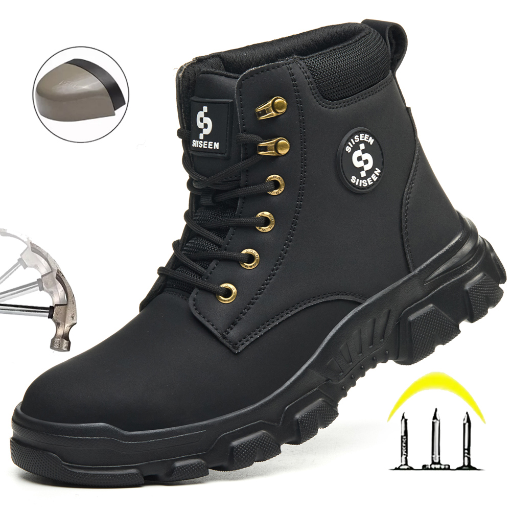 Men's Safety Shoes Steel Toe A - огляд і ціна Leather Work Factory