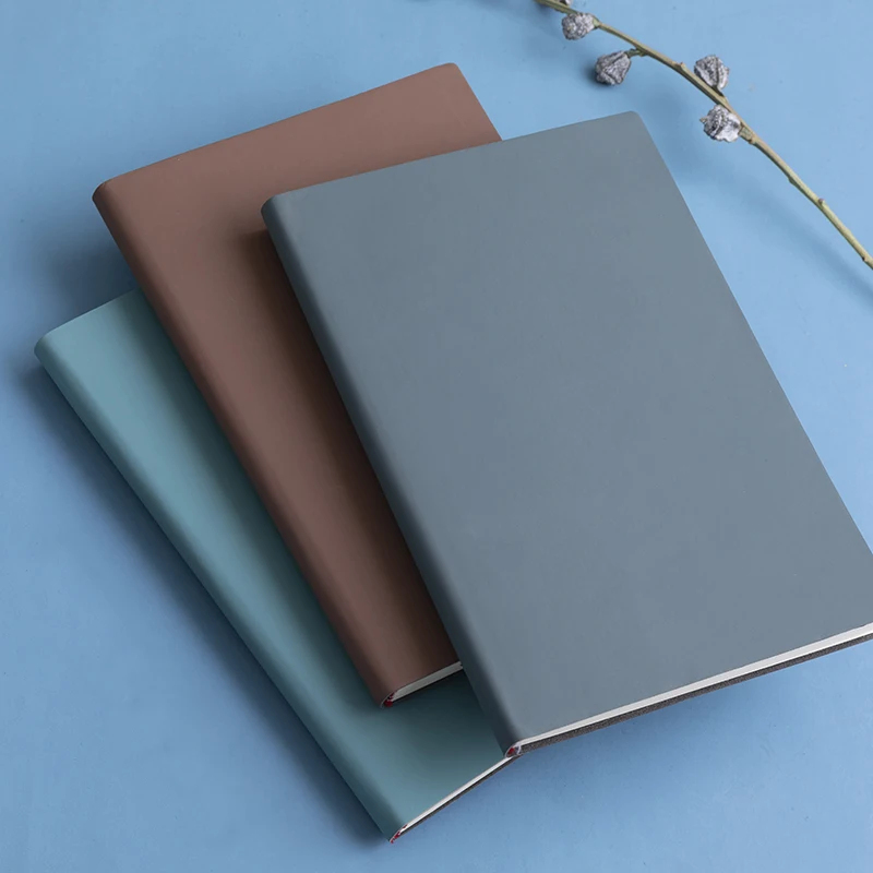 A5 Soft Leather Notebook with  - огляд і ціна Leather Work Diary