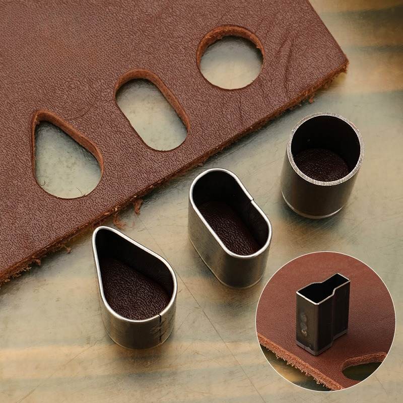 5pcs/6Pcs Short Head Hollow Pu - огляд і ціна Leatherwork Punch