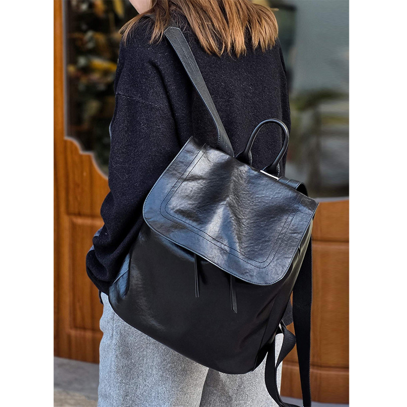 Top-Grain Vegetable Tanned Cow - огляд і ціна Leather Work Rucksack