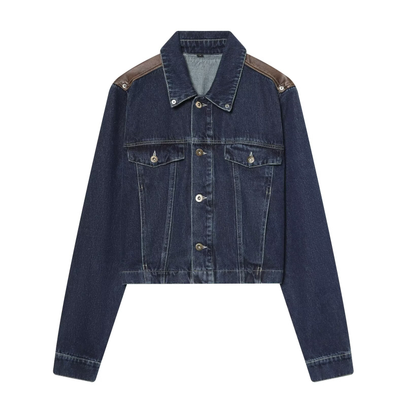 ETJ Women's Denim Jacket & Jea - огляд і ціна Leather Work Jacket