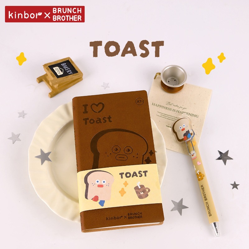 Kinbor Cute Cartoon A7 Pocket  - огляд і ціна Leather Work Diary