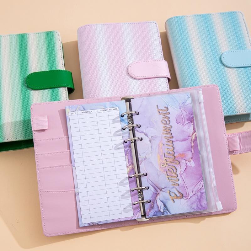 A6 PU Leather Budget Binder No - огляд і ціна Leather Work Diary