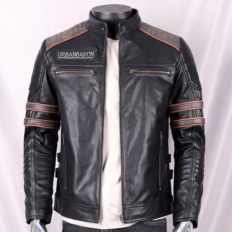 Genuine Leather Jacket For Men - огляд і ціна Leather Work Jacket