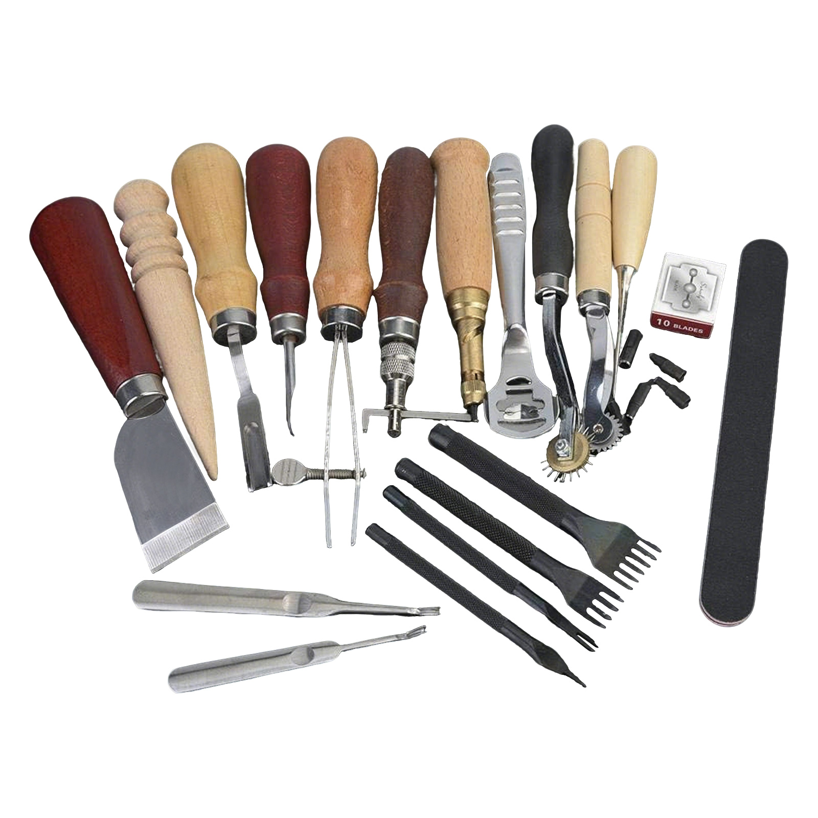 Leather Tools, 19 Pcs Leather  - огляд і ціна Leatherwork Punch