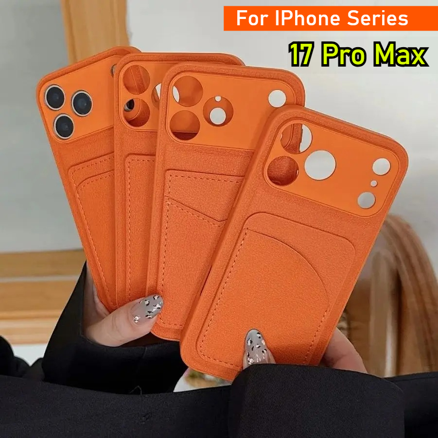 Leather Orange Color Card Hold - огляд і ціна Leather X