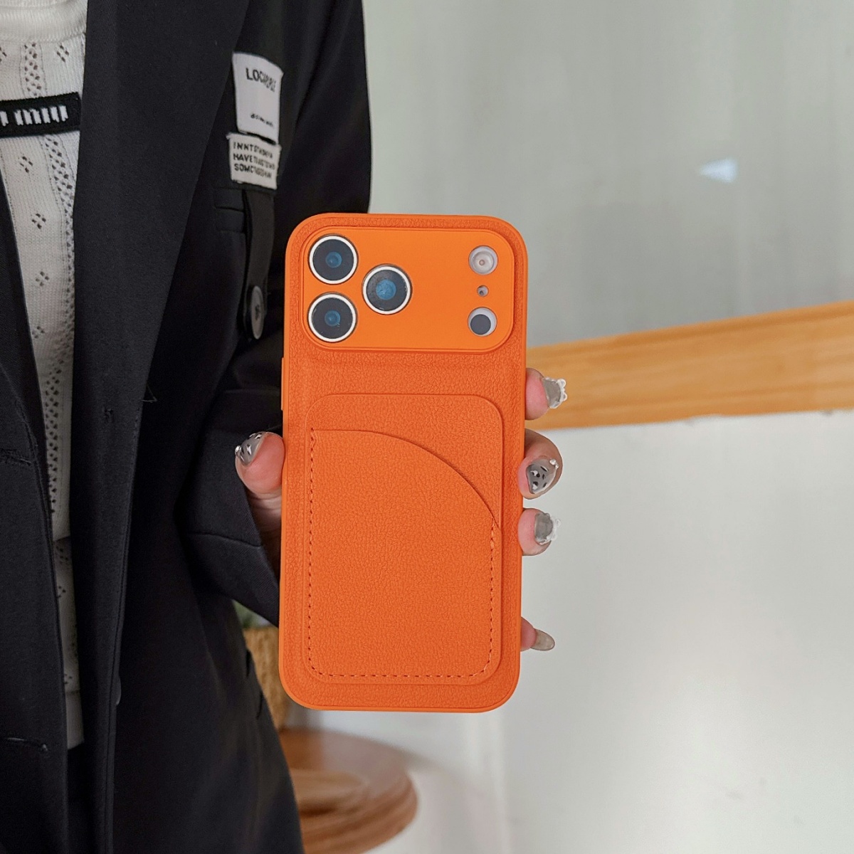 Leather Orange Color Card Hold - огляд і ціна Leather X
