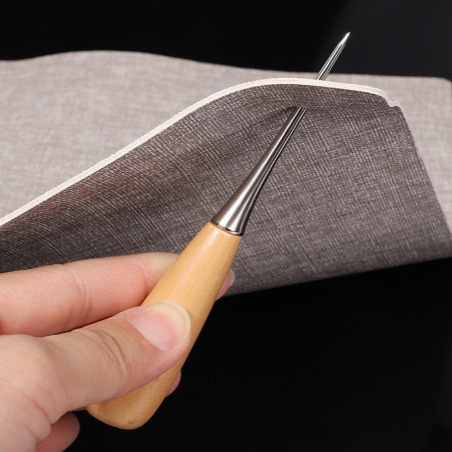 2pcs Leather Hand Stitching Aw - огляд і ціна Leatherwork Punch