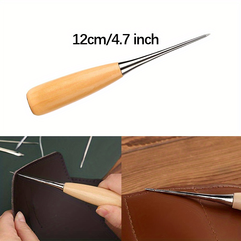 2pcs Leather Hand Stitching Aw - огляд і ціна Leatherwork Punch