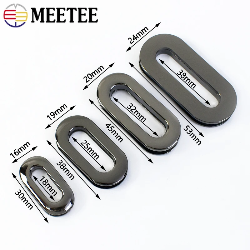 10/20Pcs Metal Oval Eyelets Bu - огляд і ціна Leatherwork Eyelets