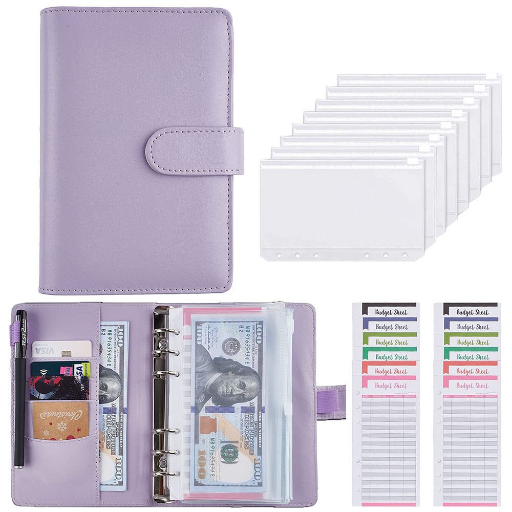 2024 A6 PU Leather Budget Bind - огляд і ціна Leather Work Diary