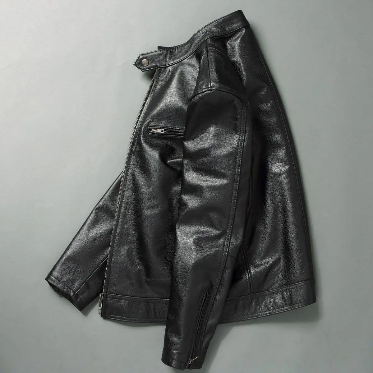 Genuine Leather Jacket Men 100 - огляд і ціна Leather Work Jacket