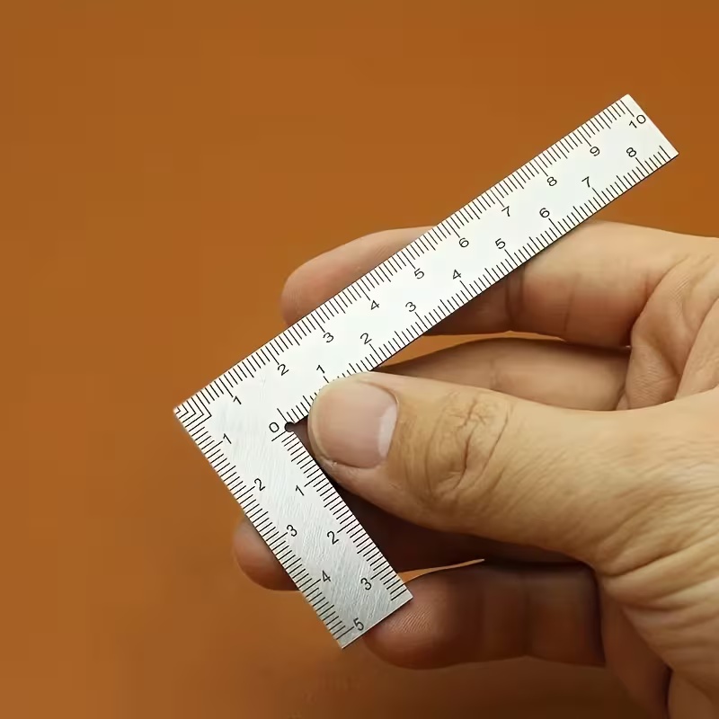 Mini L-Shaped Stainless Steel  - огляд і ціна Leatherwork Ruler